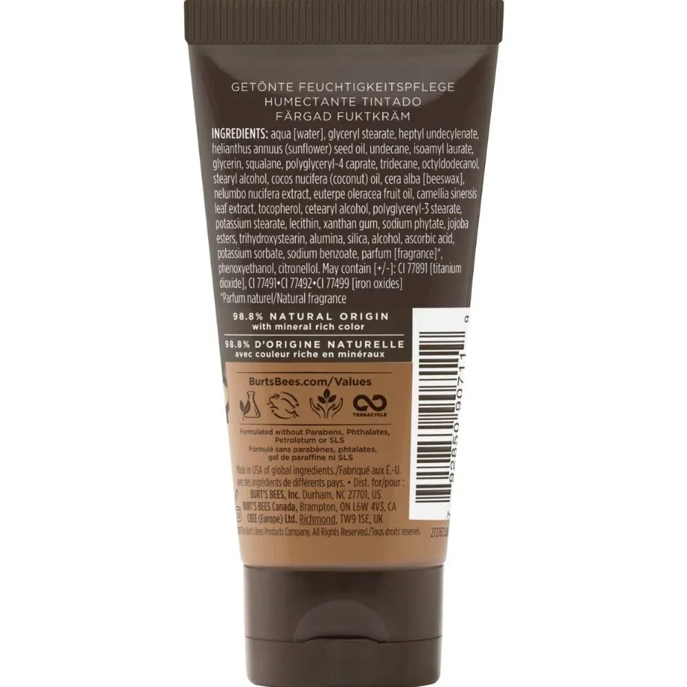 SEALED Burts Bees Goodness Glows Tinted Moisturizer - 2060 Chestnut